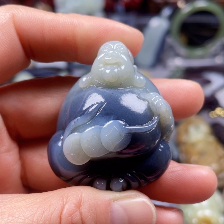 和田玉挂件未镶嵌安*斯