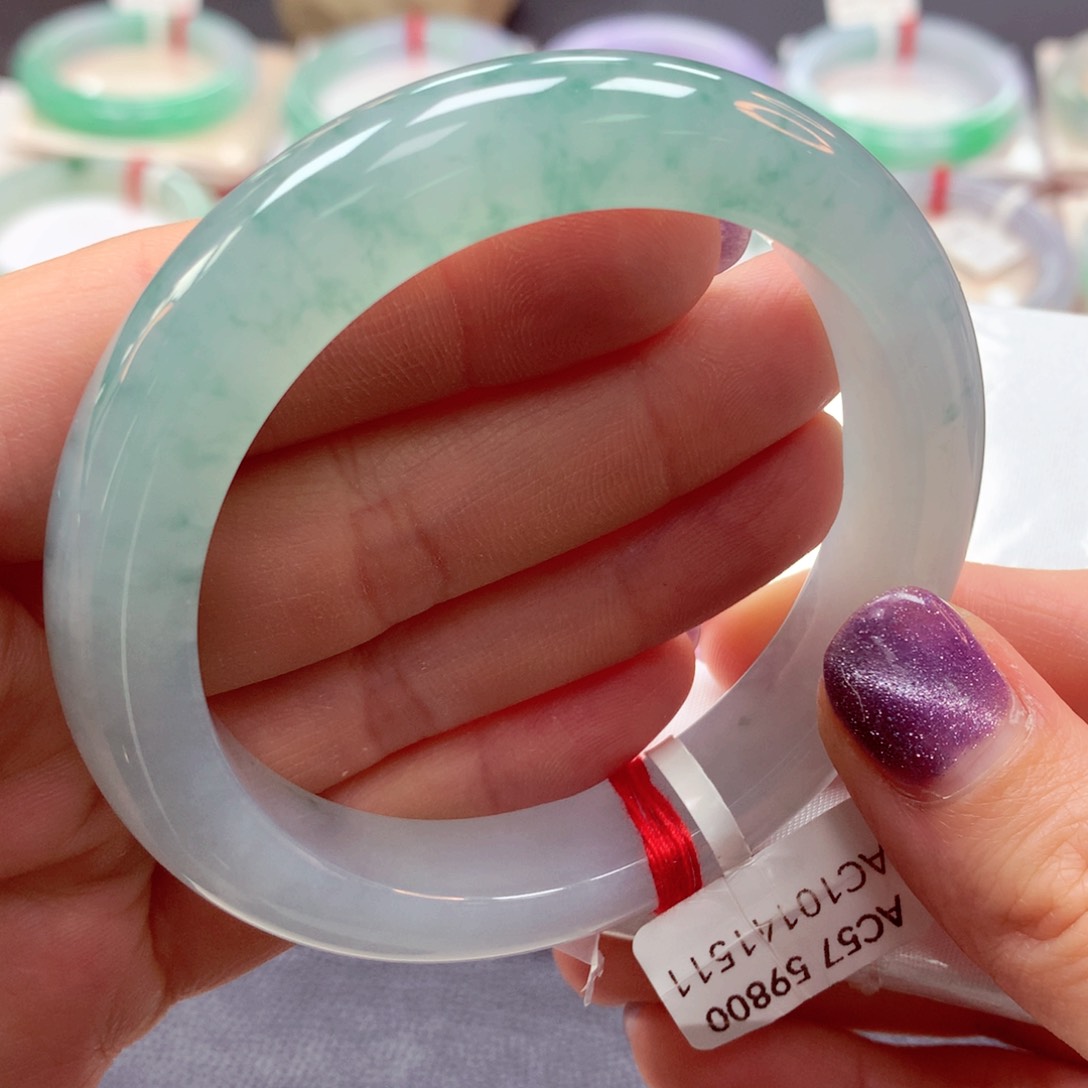 翡翠手镯未镶嵌37号85