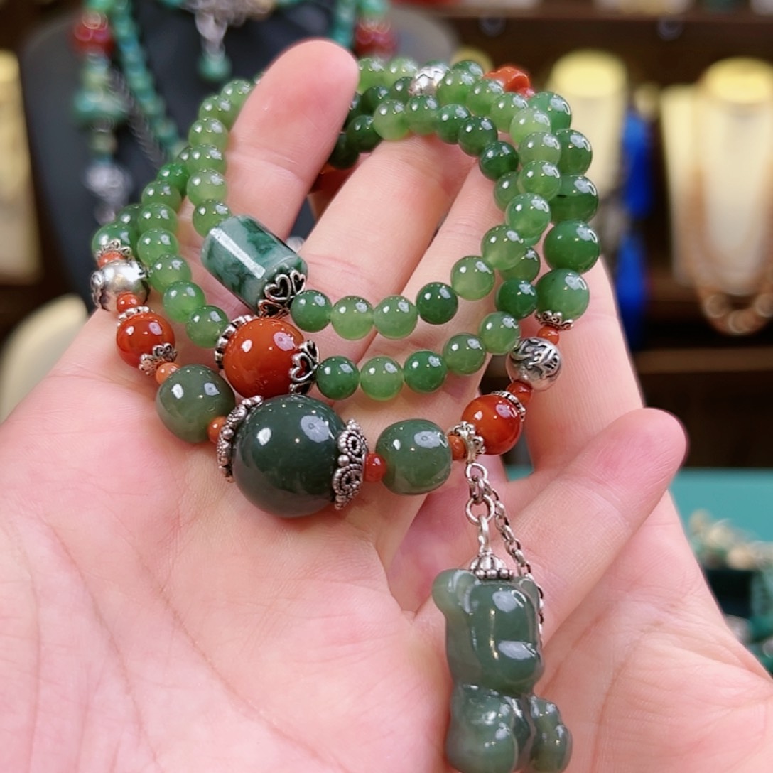 和田玉手链未镶嵌手链