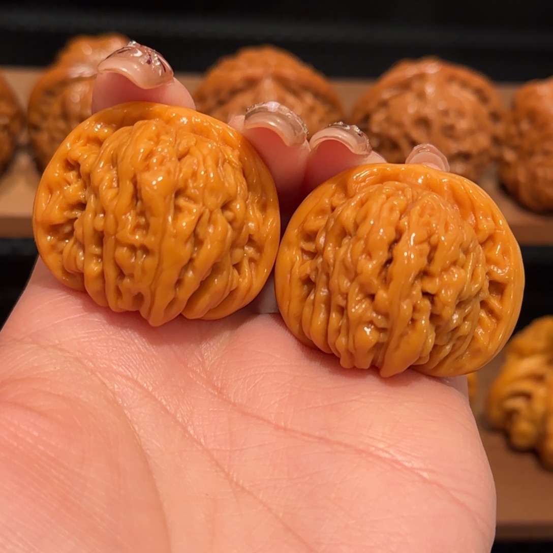 桃核吊坠四座楼37 精品1256