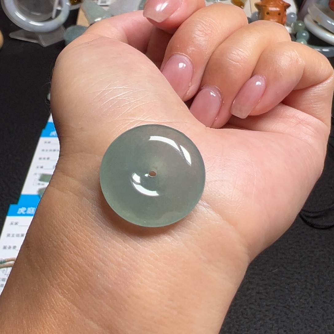 翡翠未镶嵌颈饰天然A货缅甸翡翠