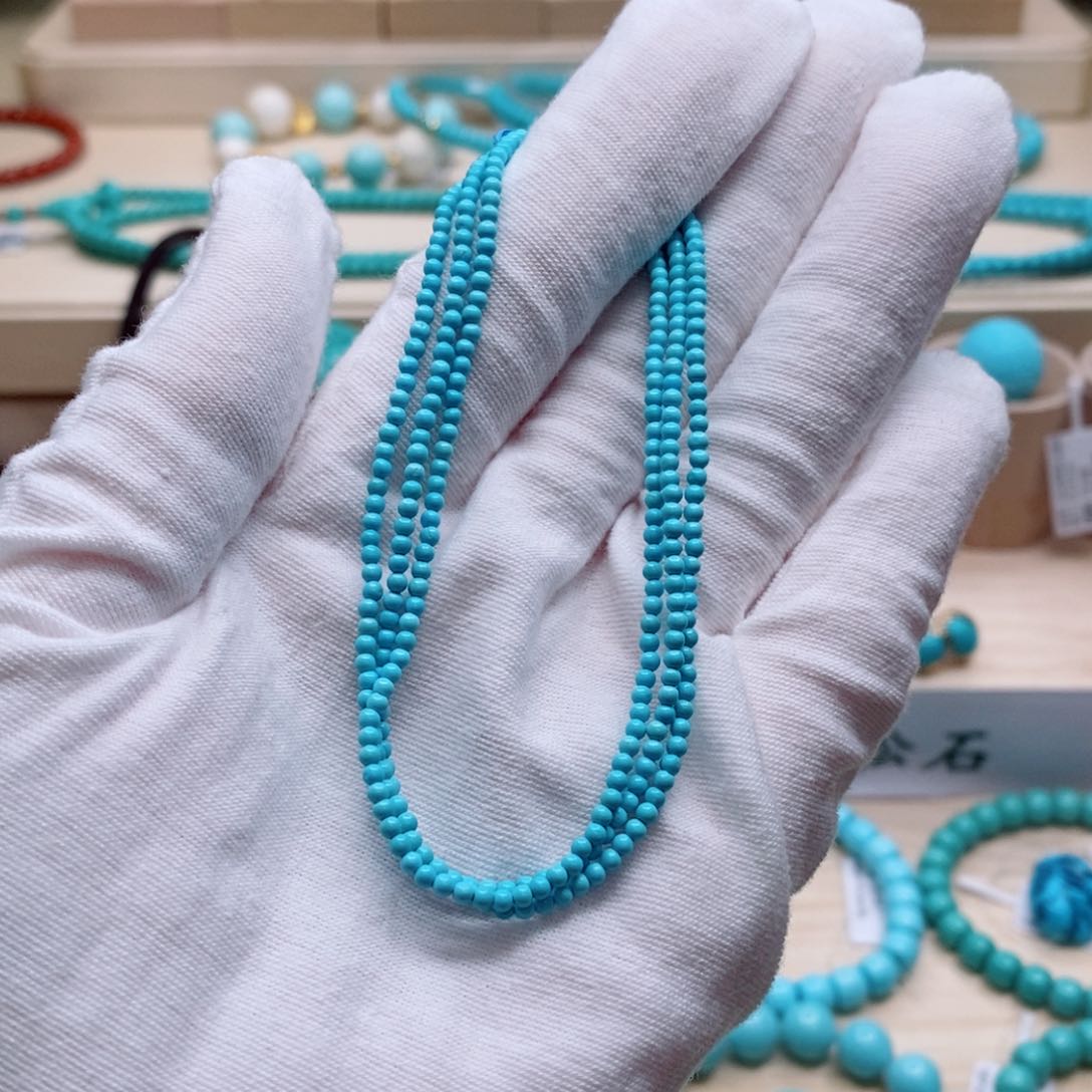 绿松石珠宝奇石未镶嵌A****~