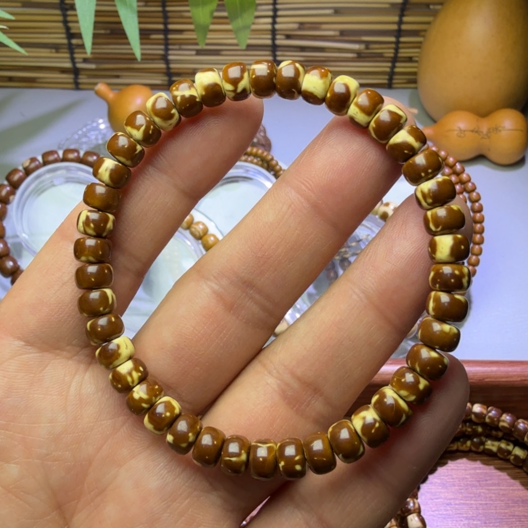 紫金鼠手串卡7火焰纹紫金鼠鼠尖纯肉手串