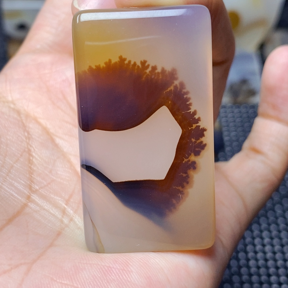 未镶嵌玛瑙/玉髓珠宝半成品