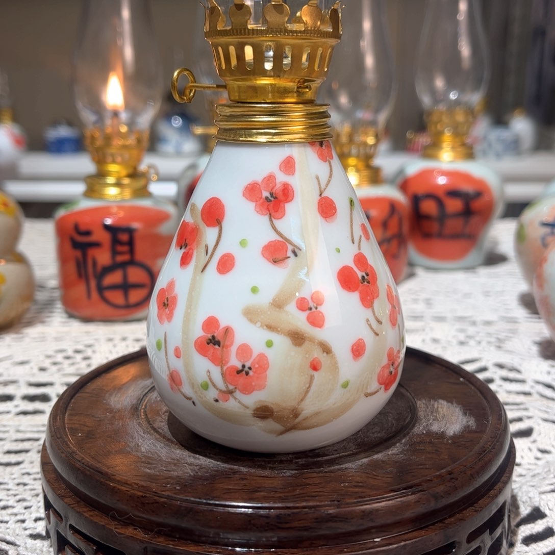 摆件景德镇景德镇陶瓷香薰灯