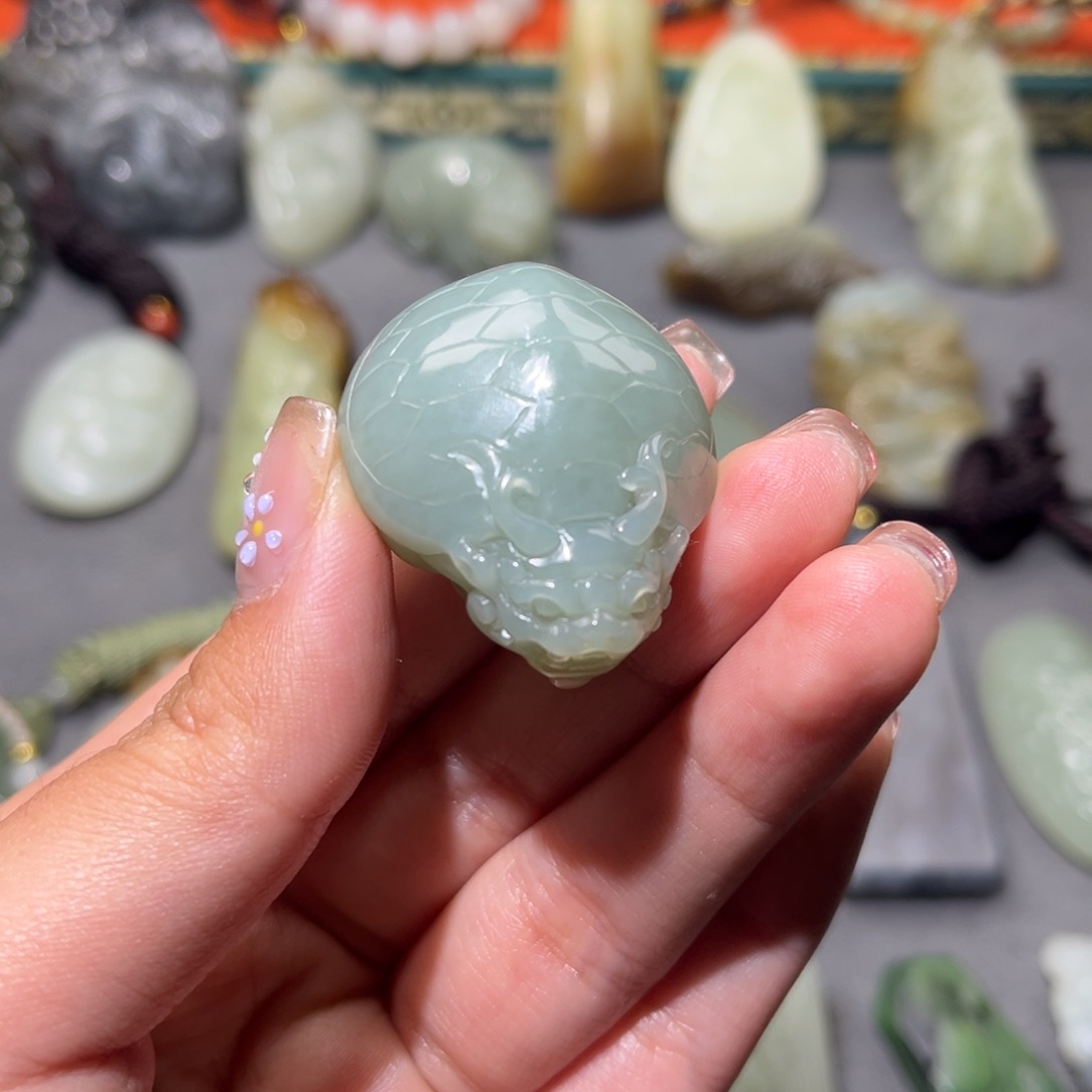 和田玉挂件未镶嵌