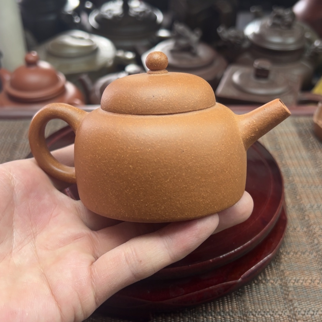 紫砂茶壶宜兴原矿紫砂壶150毫升容量