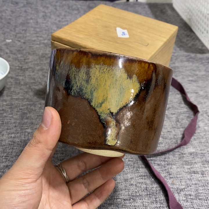 紫砂茶杯非常漂亮好看的花瓶