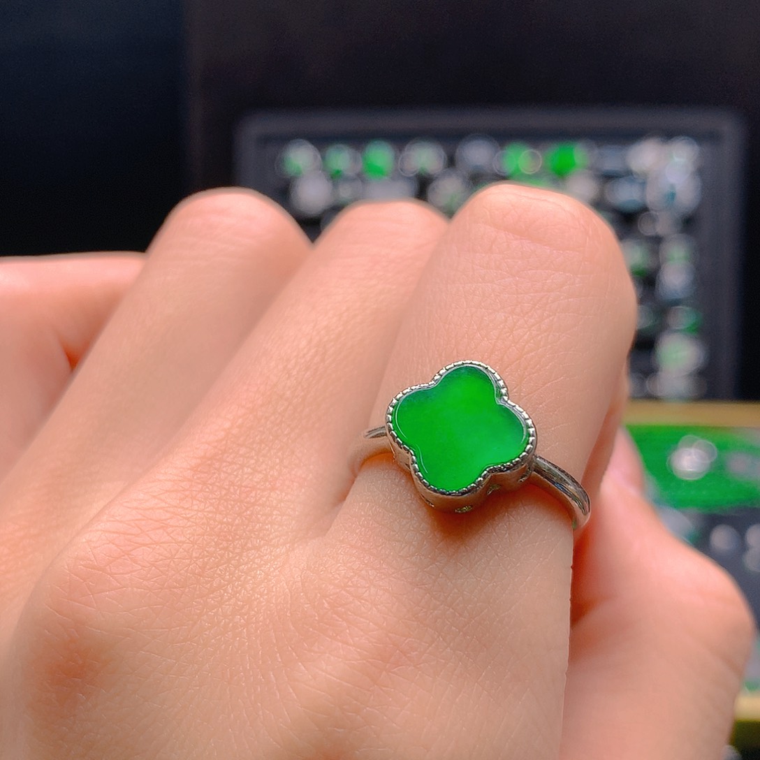 未镶嵌戒指翡翠天然翡翠