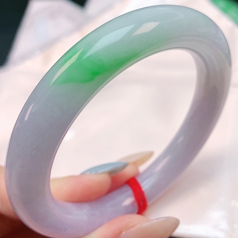 未镶嵌手镯翡翠57圆条882887