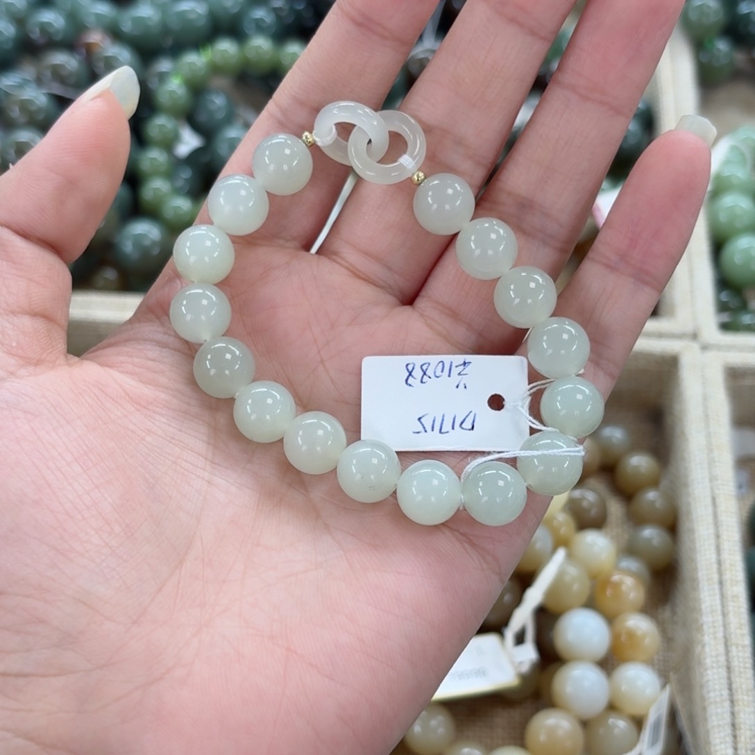 和田玉手链未镶嵌