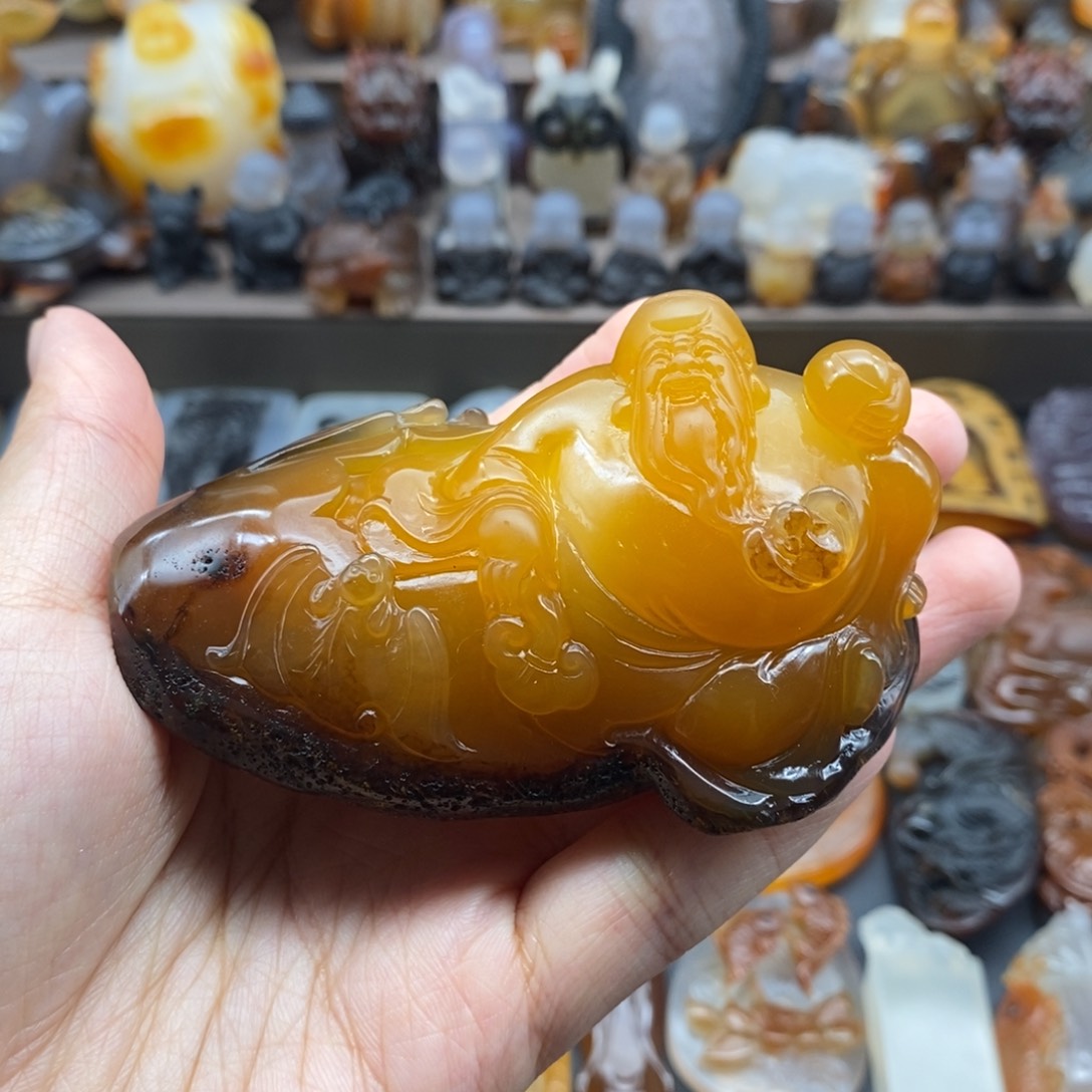 玛瑙/玉髓吊坠(不含链)未镶嵌