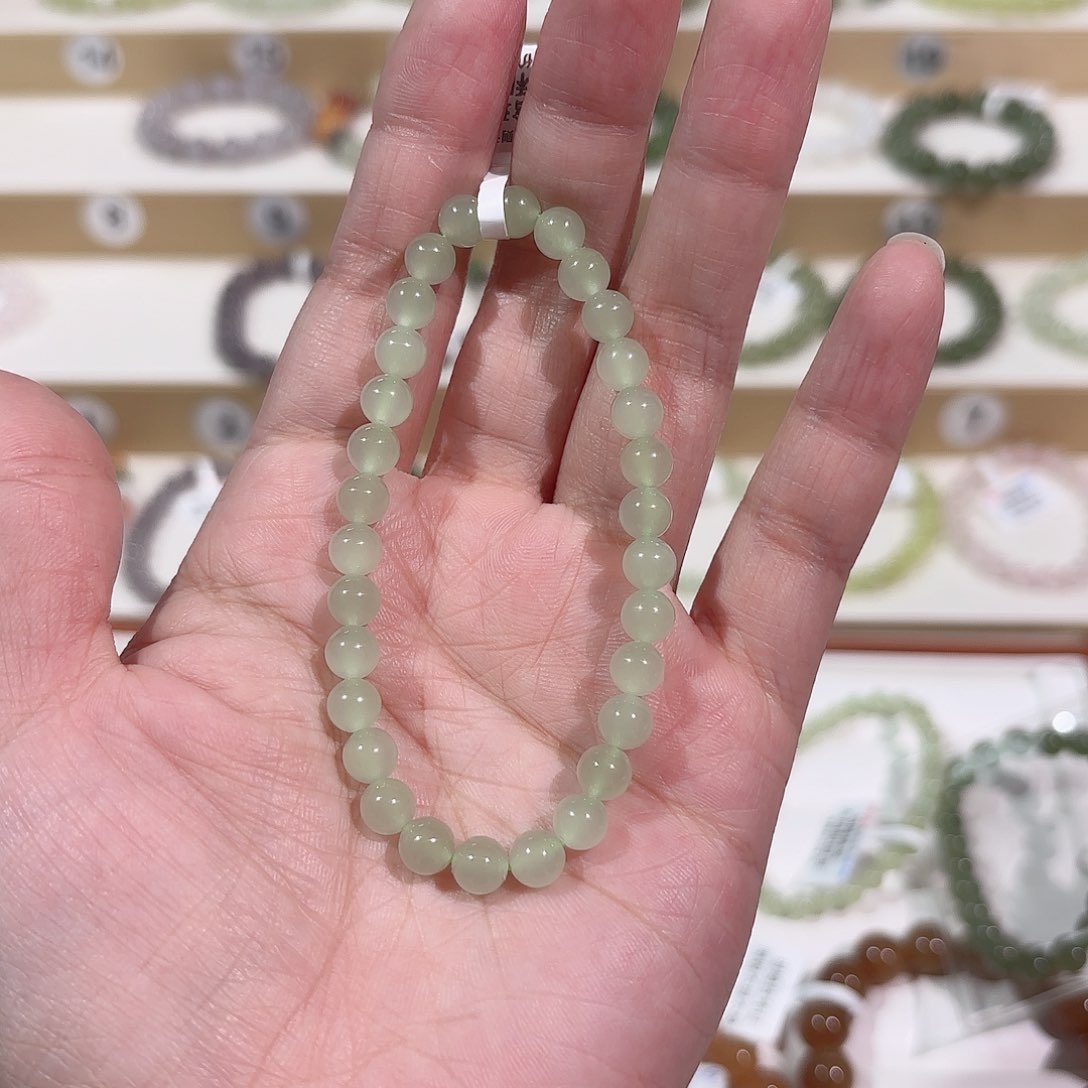 和田玉手链未镶嵌a