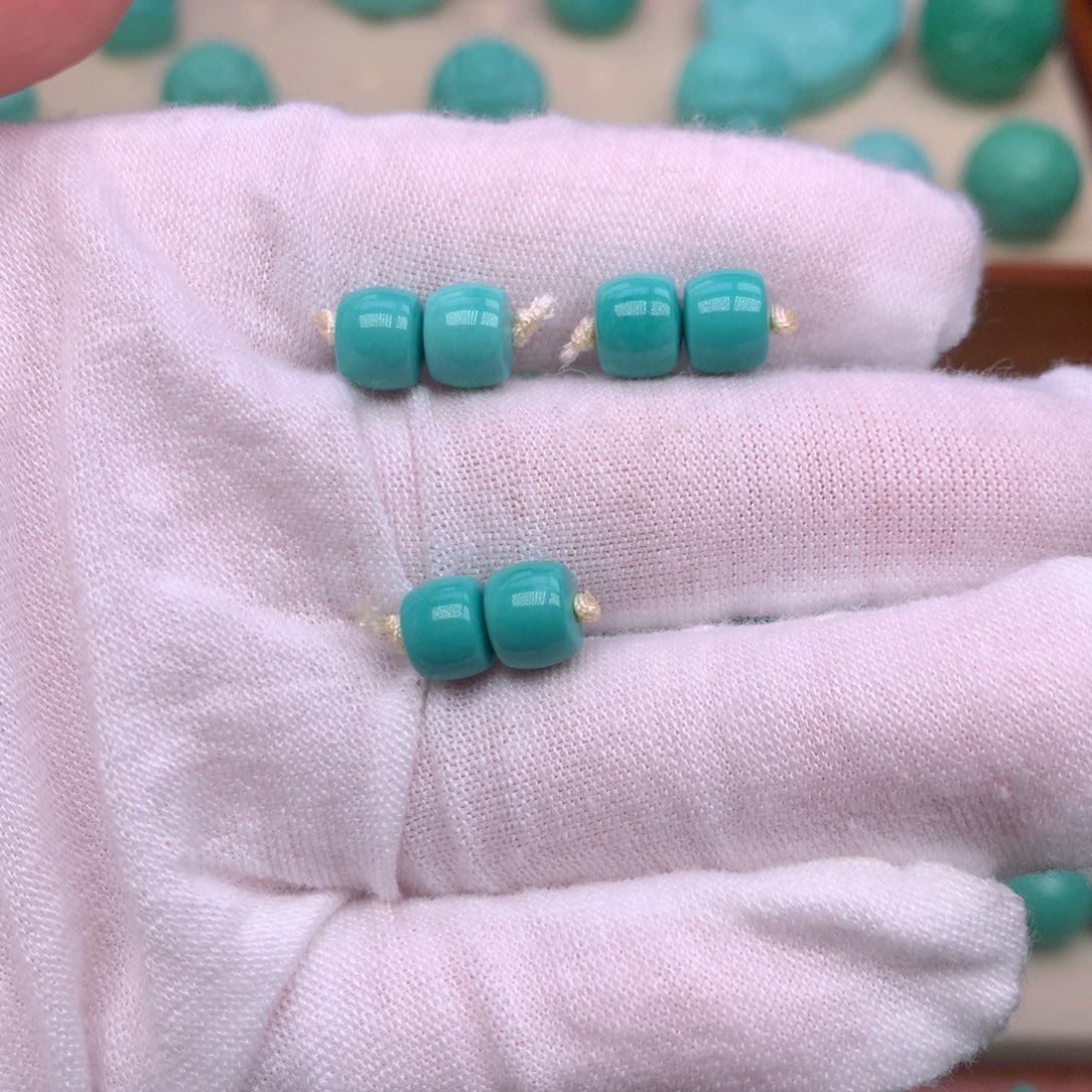 妖***贝原生态散珠配珠直切三对卡7