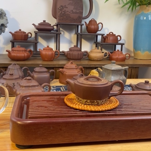 手工艺品琉璃紫砂壶