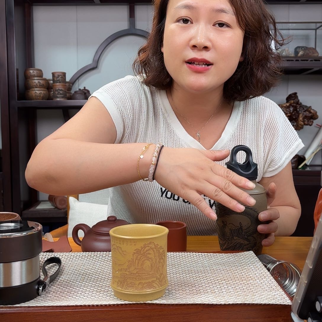 茶杯紫砂宜兴紫砂杯