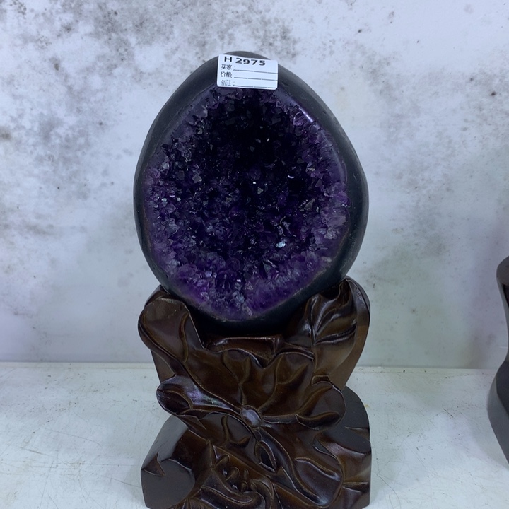 水晶紫水晶未镶嵌2975