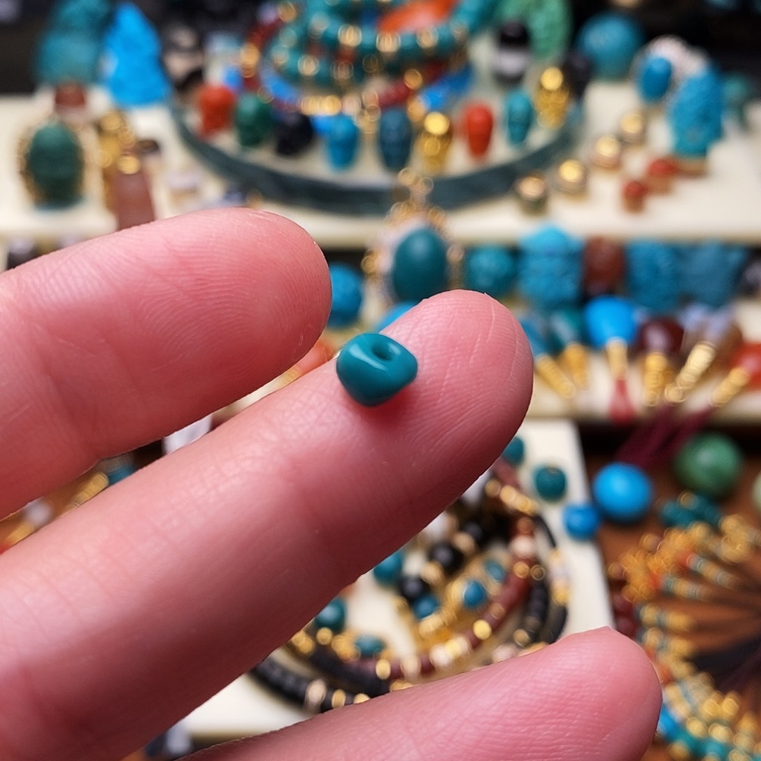 绿松石配饰未镶嵌