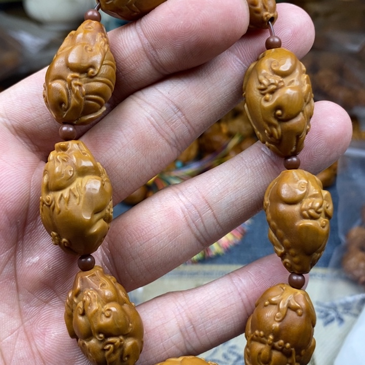 橄榄核手串/手链橄榄核雕工艺手串