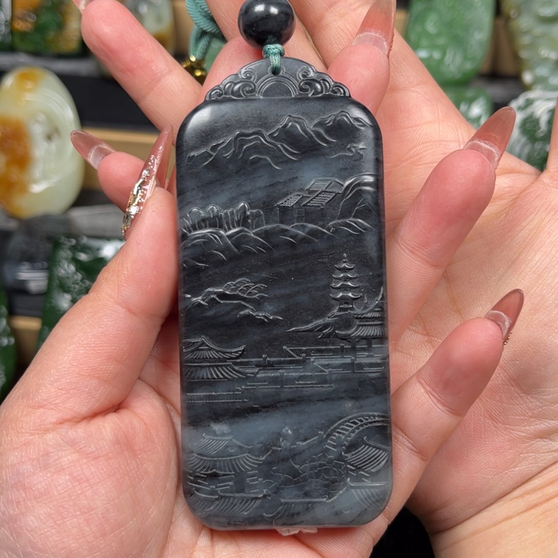 和田玉挂件未镶嵌