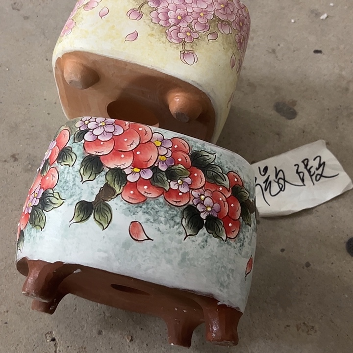 意***人景德镇幸运花盆满38包邮