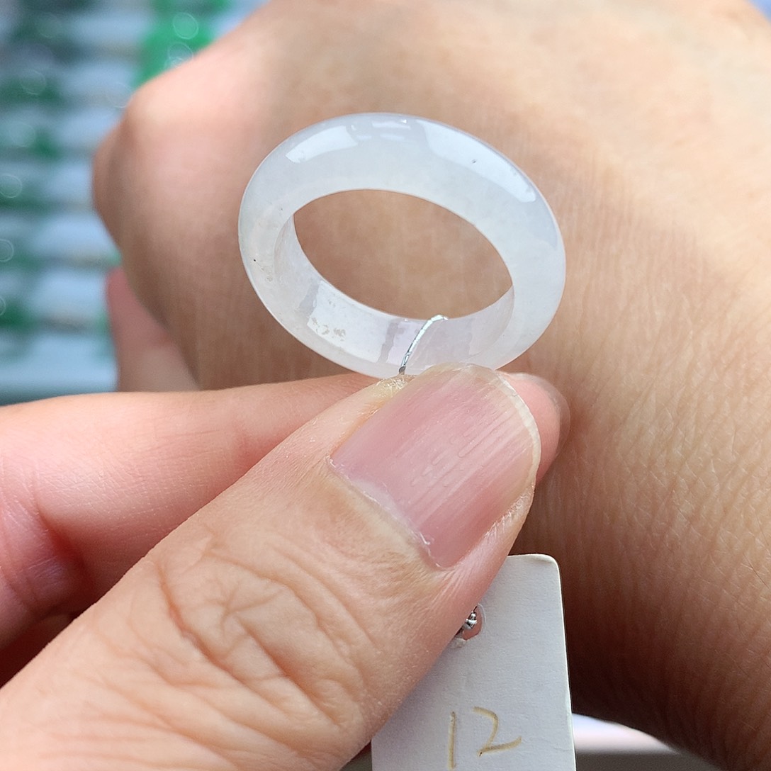 未镶嵌戒指翡翠12号