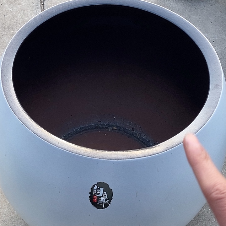 紫砂花盆紫砂瑕疵33.36花盆