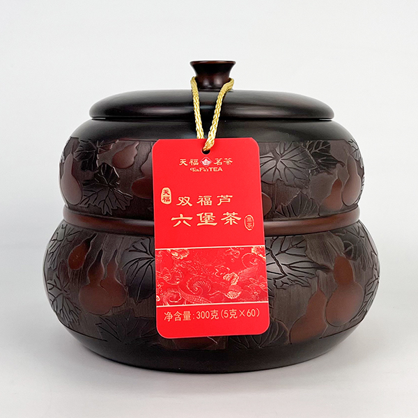 特级广西梧州特产六堡黑茶高档礼盒装适合送礼长辈