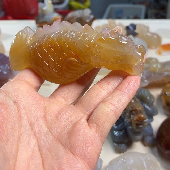 玛瑙/玉髓未镶嵌吊坠(不含链)