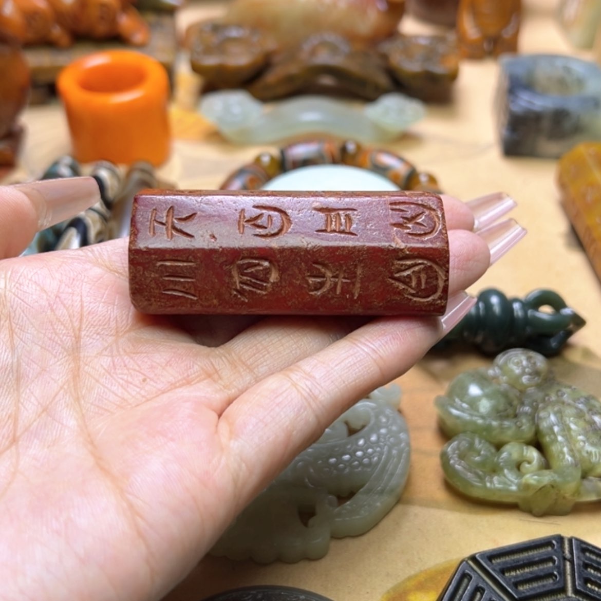 【闪购商品】蛇纹石玉颈饰未镶嵌