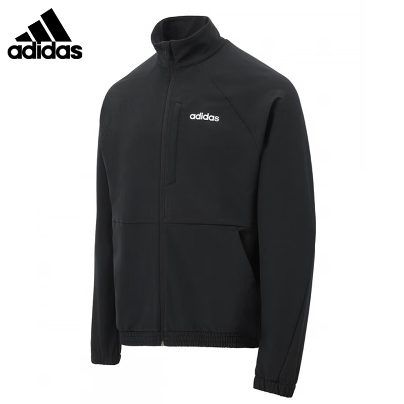adidas阿迪达斯运动服男春秋新款立领夹克风衣休闲外健身跑步外套