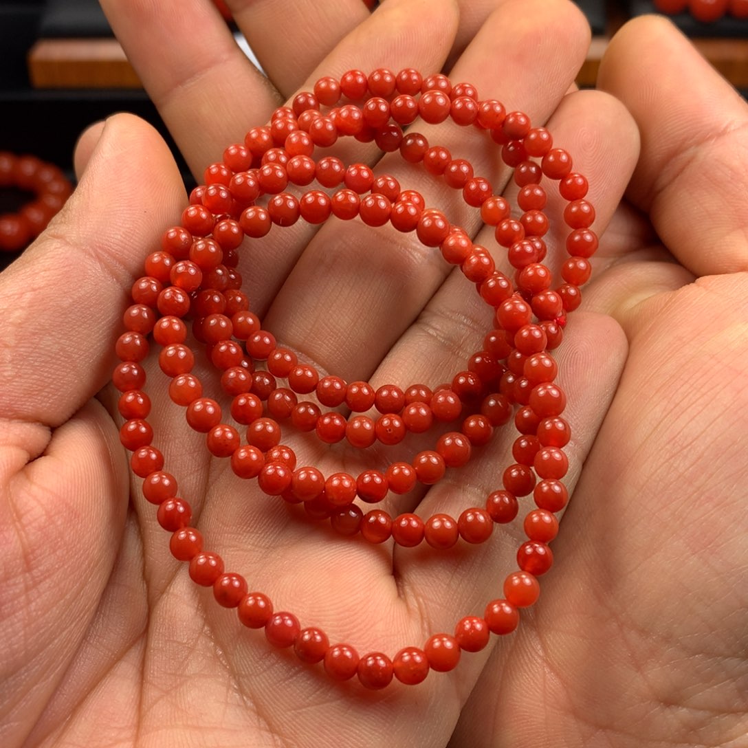 南红玛瑙挂件未镶嵌心*航