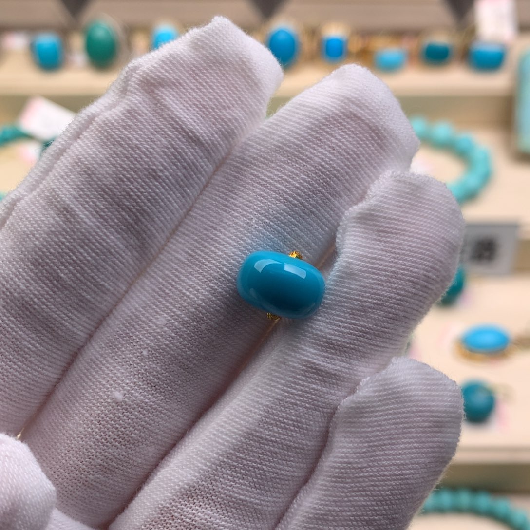 未镶嵌绿松石珠宝奇石10.7