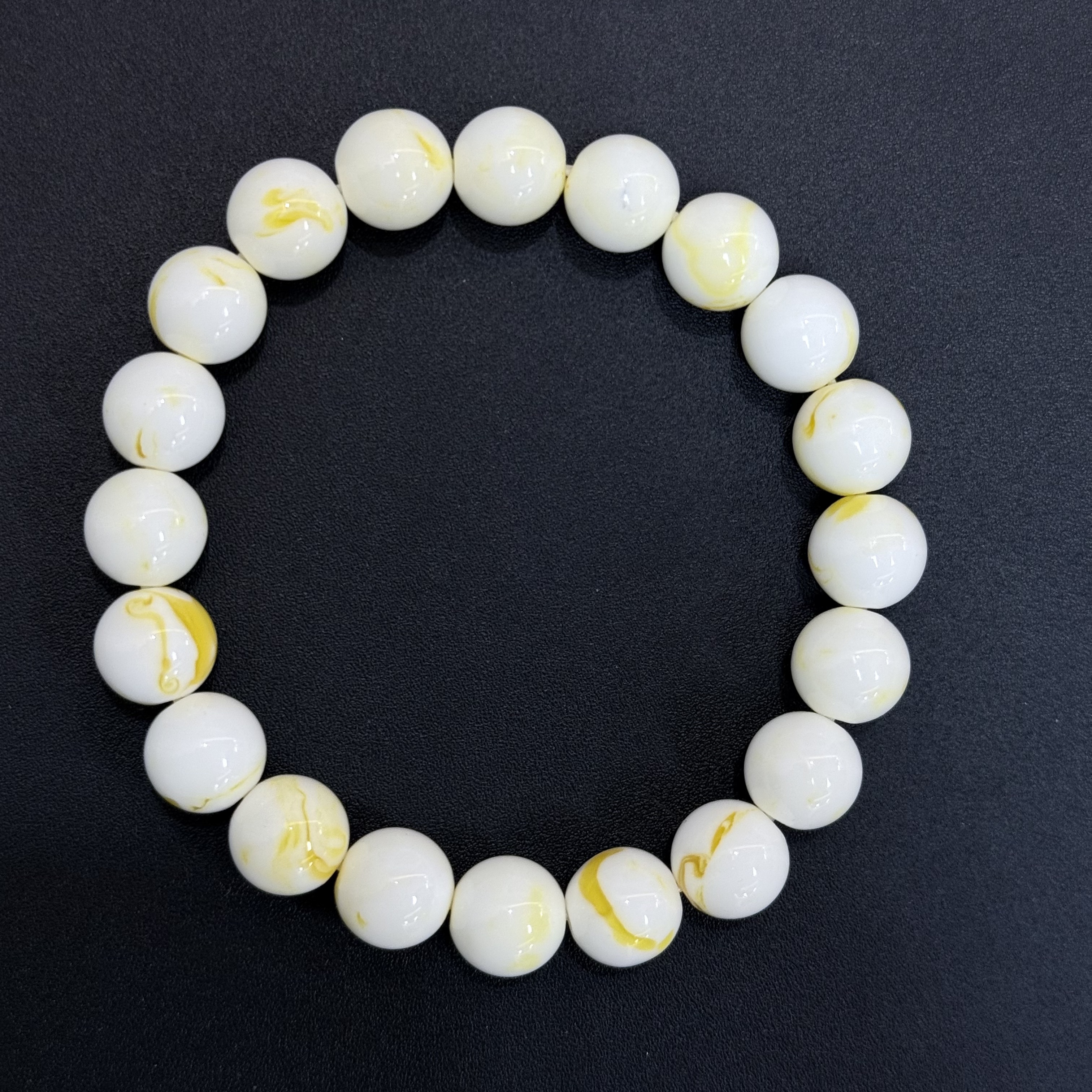 蜜蜡素圈手串9m+*（多样性发一件）