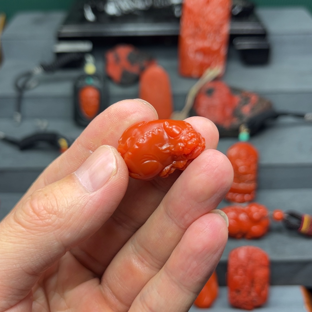 南红玛瑙貔貅未镶嵌