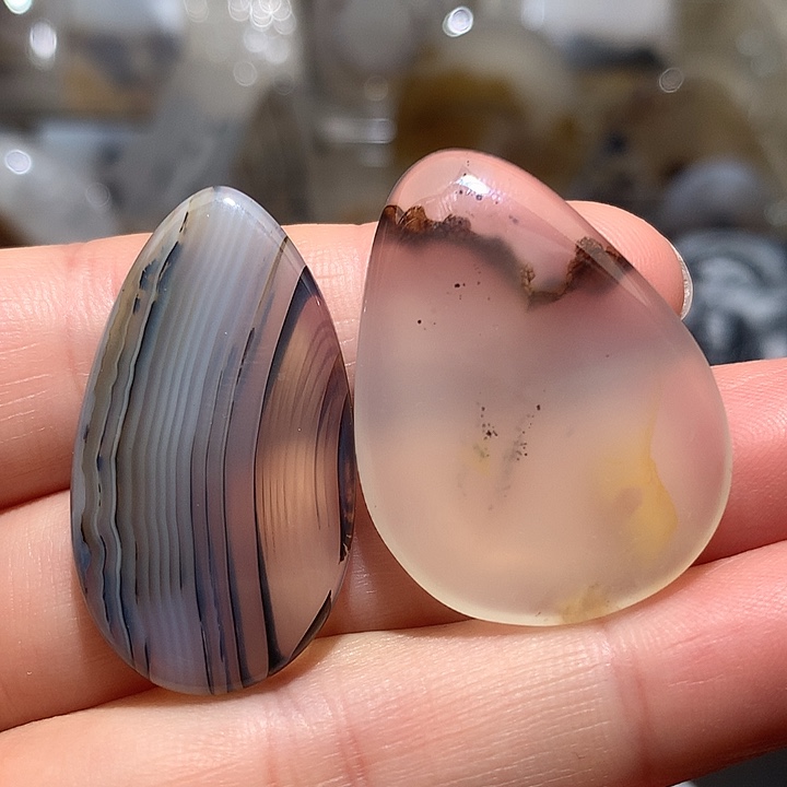 未镶嵌玛瑙/玉髓珠宝奇石