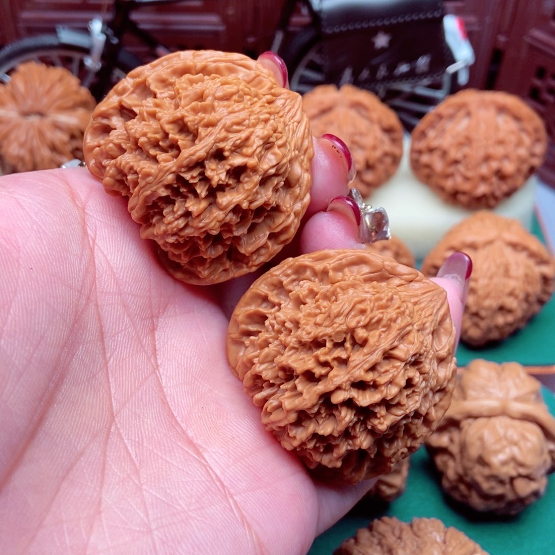 文玩核桃吊坠满天星全41