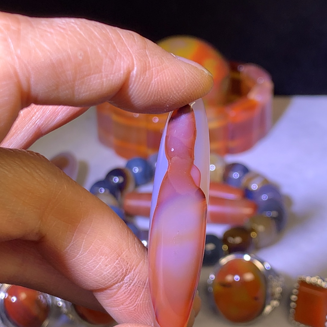 玛瑙/玉髓未镶嵌颈饰