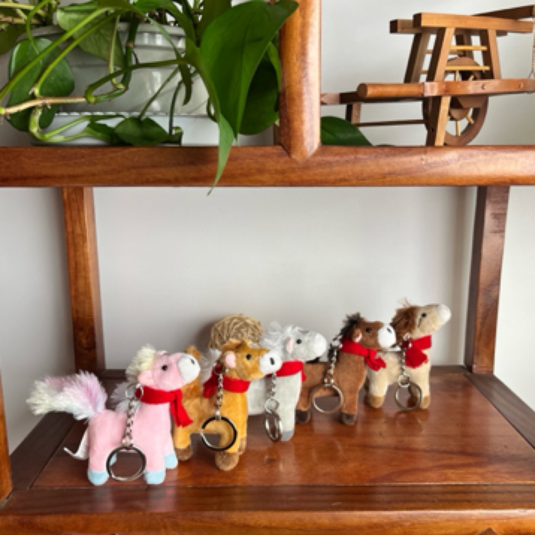 超萌时尚小马钥匙链挂件