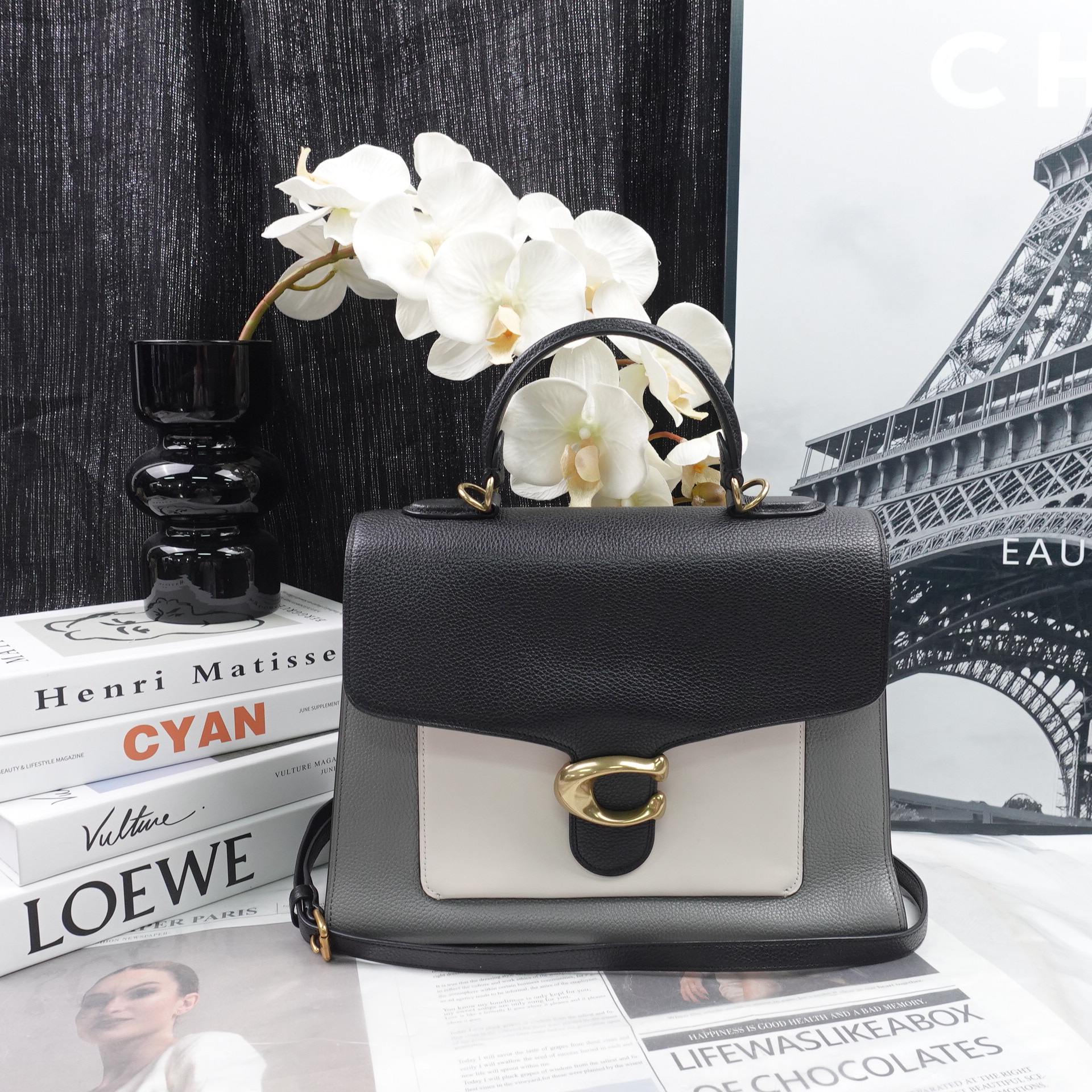 95新 COACH/蔻驰 单肩包/T10227790