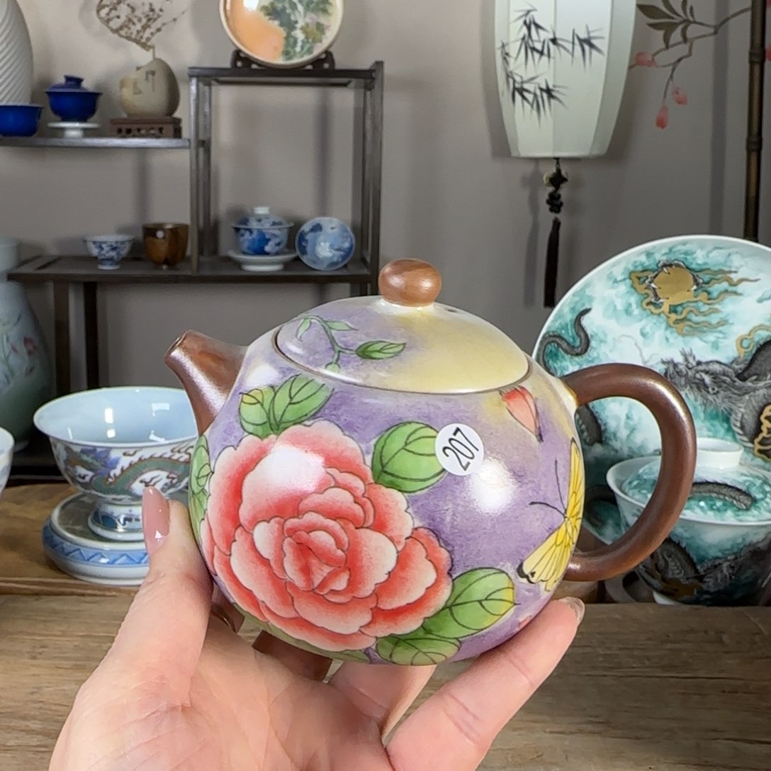 杯景德镇陶瓷柴烧多人