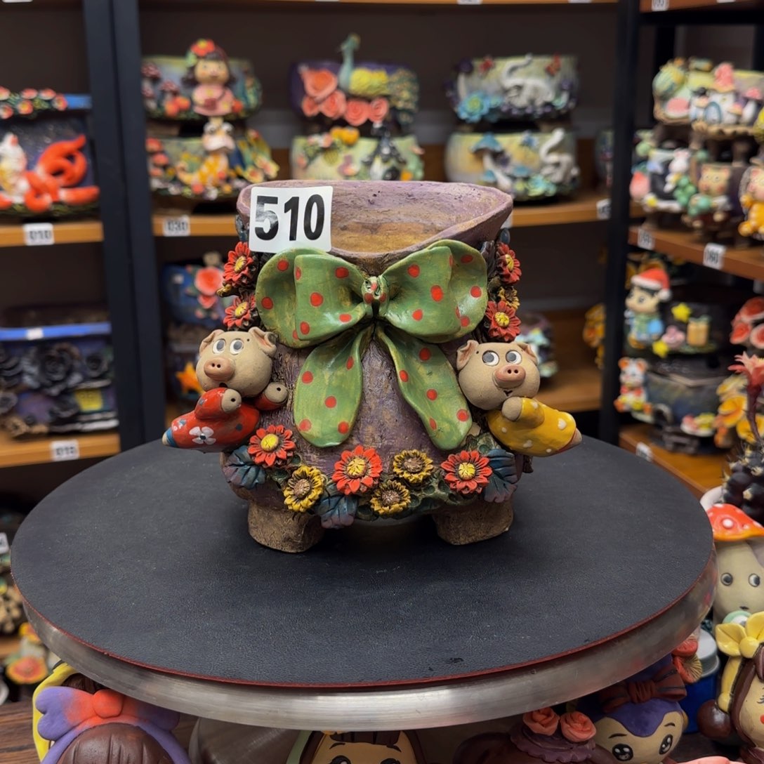 【闪购商品】粗陶手捏