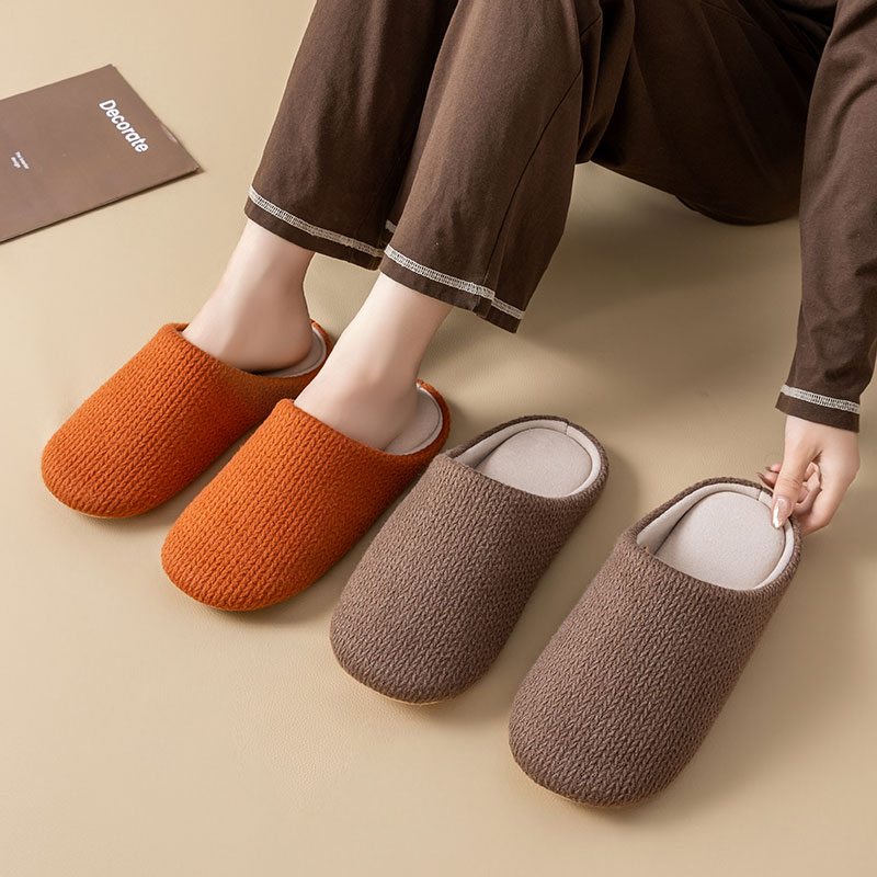 四季静音拖鞋女软底2025新款秋冬棉拖鞋办公室内家居家地板男冬季