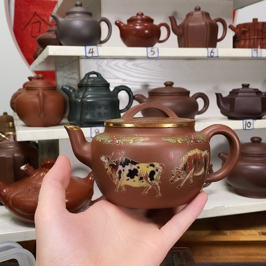 紫砂茶壶全手工制作