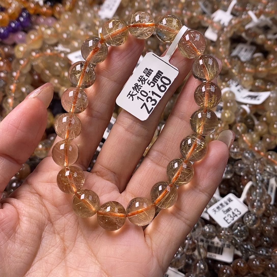 水晶手链未镶嵌水