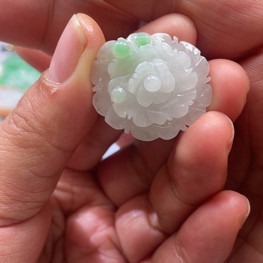 颈饰未镶嵌翡翠翡玉缘翡翠