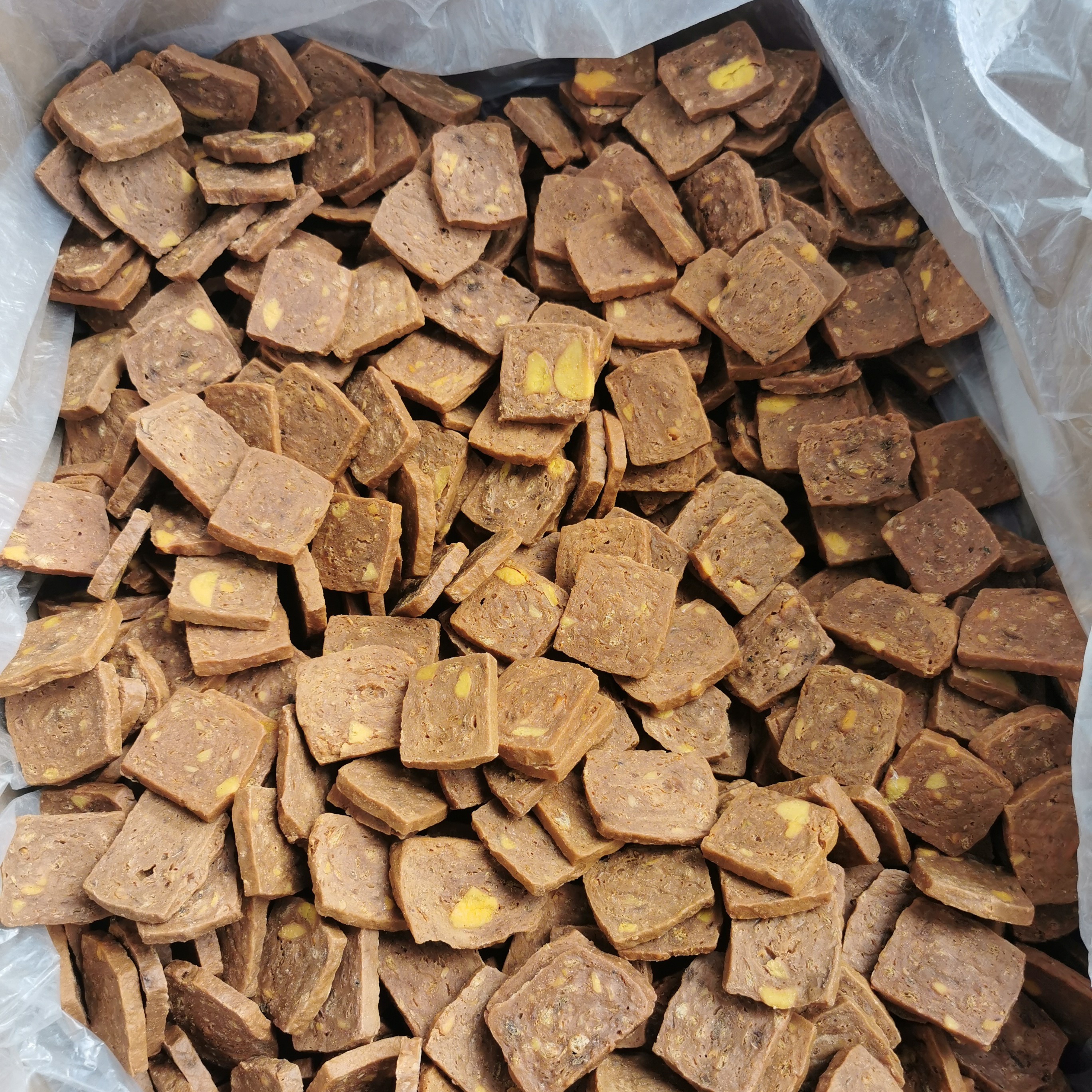 清库存 狗零食鸭肉蛋黄块磨牙解馋训犬奖励狗狗通用