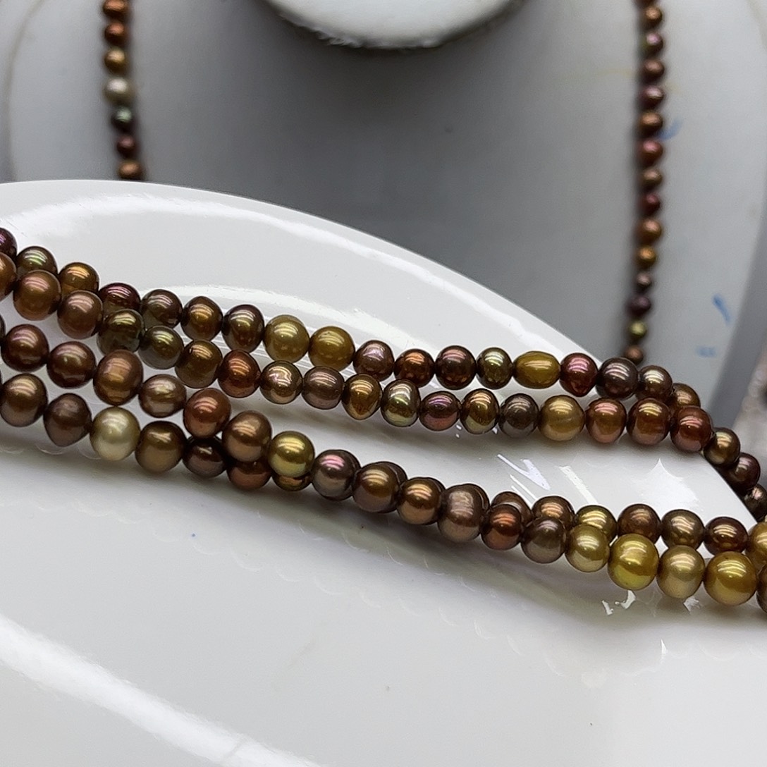 淡水珍珠手镯钛钢