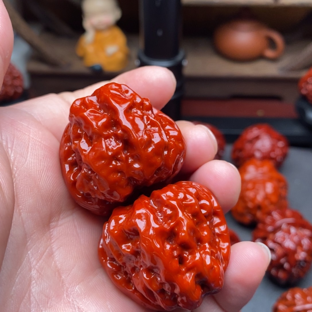 吊坠文玩核桃36蛤蟆头