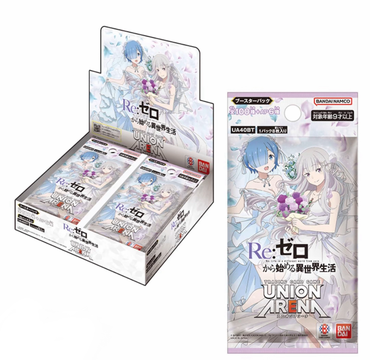 【拆卡】UA开始的异世界生活蕾姆艾米莉亚收藏卡牌盲盒